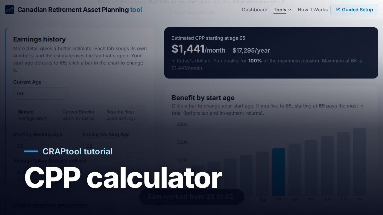 CPP calculator