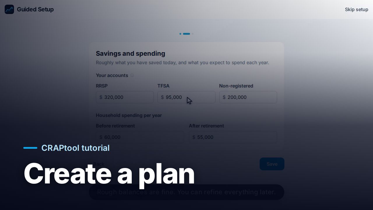 Create a plan